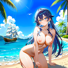 Sexy girl on the beach. Image #311