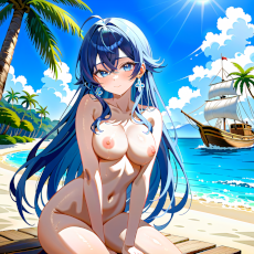 Sexy girl on the beach. Image #318