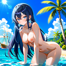 Sexy girl on the beach. Image #323