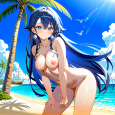 Sexy girl on the beach. Image #325