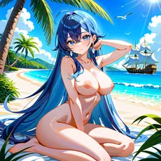 Sexy girl on the beach. Image #334