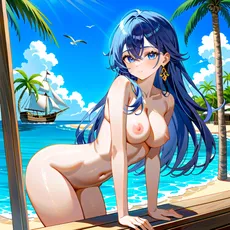 Sexy girl on the beach #34