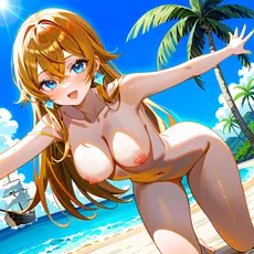 Sexy girl on the beach #35