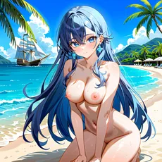 Sexy girl on the beach. Image #357