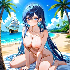 Sexy girl on the beach. Image #361