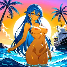 Sexy girl on the beach. Image #364