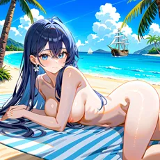 Sexy girl on the beach. Image #369