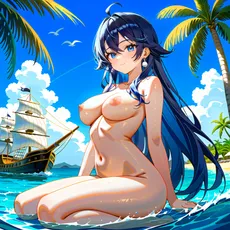 Sexy girl on the beach. Image #383