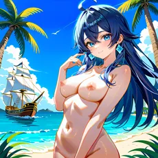 Sexy girl on the beach. Image #384