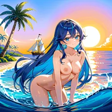 Sexy girl on the beach. Image #391