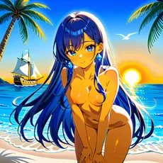 Sexy girl on the beach. Image #393