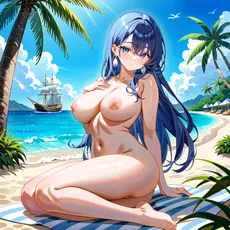 Sexy girl on the beach. Image #395