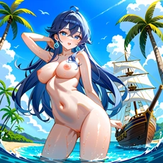 Sexy girl on the beach. Image #404