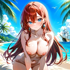 Sexy girl on the beach. Image #407