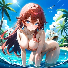 Sexy girl on the beach. Image #419