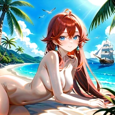 Sexy girl on the beach. Image #472