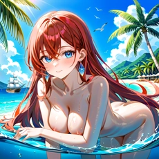 Sexy girl on the beach. Image #473