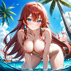 Sexy girl on the beach. Image #486