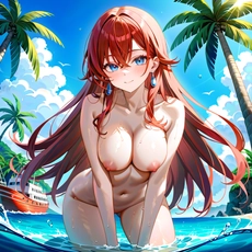 Sexy girl on the beach. Image #512