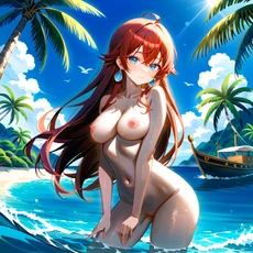 Sexy girl on the beach. Image #519