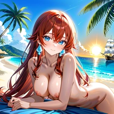 Sexy girl on the beach. Image #534