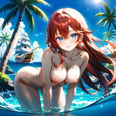 Sexy girl on the beach. Image #546