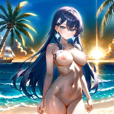 Sexy girl on the beach #56