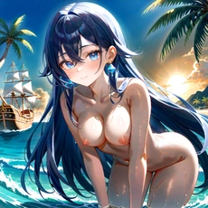 Sexy girl on the beach. Image #573