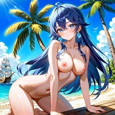 Sexy girl on the beach. Image #583