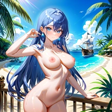 Sexy girl on the beach. Image #587