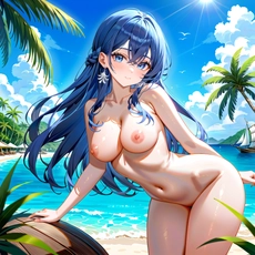 Sexy girl on the beach. Image #593