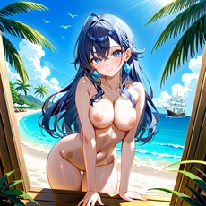 Sexy girl on the beach. Image #597