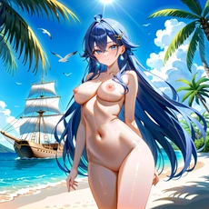 Sexy girl on the beach. Image #611