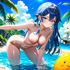 Sexy girl on the beach. Image #612