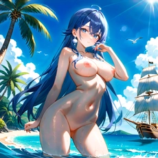 Sexy girl on the beach. Image #642