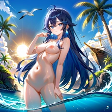 Sexy girl on the beach. Image #657