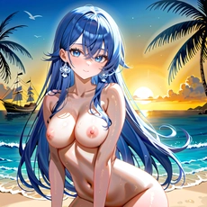 Sexy girl on the beach. Image #658