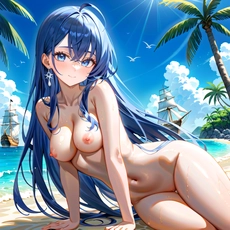 Sexy girl on the beach. Image #659