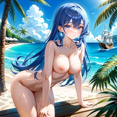 Sexy girl on the beach. Image #669