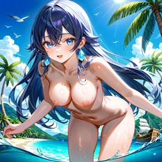 Sexy girl on the beach. Image #679