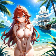 Sexy girl on the beach. Image #689