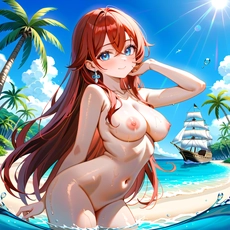 Sexy girl on the beach. Image #698