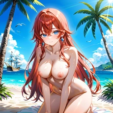 Sexy girl on the beach. Image #724