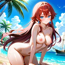 Sexy girl on the beach. Image #727