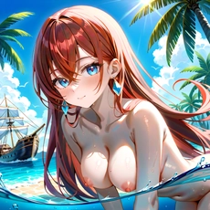 Sexy girl on the beach. Image #748