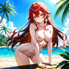 Sexy girl on the beach. Image #753