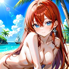 Sexy girl on the beach. Image #755