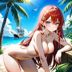 Sexy girl on the beach. Image #788