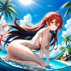 Sexy girl on the beach. Image #808