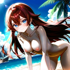 Sexy girl on the beach. Image #824